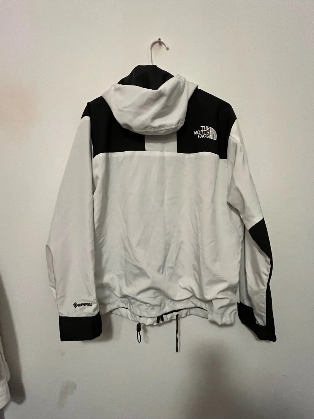 The North Face Men’s Two-Tone Black & White Hooded Jacket